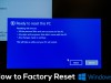 How to Factory-Reset Windows Steps On How to Factory Reset your Windows